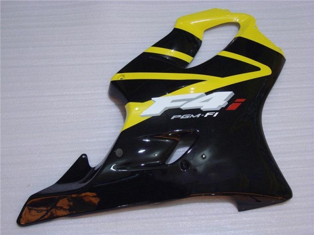 CBR 600 F4i 01-03 Motorrad Vollverkleidung - Gelb Schwarz CBR 600 F4i 01-03 Motorrad Vollverkleidung - Gelb Schwarz