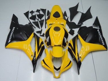 CBR 600 RR 09-12 Motorrad Verkleidungen - Gelb Schwarz