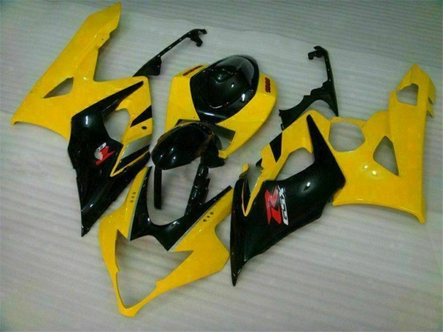 GSXR 1000 K5 05-06 Motorrad Verkleidungen - Gelb Schwarz GSXR 1000 K5 05-06 Motorrad Verkleidungen - Gelb Schwarz