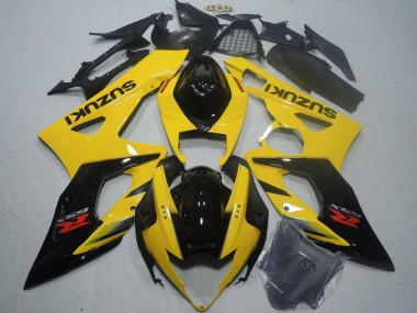 GSXR 1000 K5 05-06 Motorrad Vollverkleidung - Gelb Schwarz