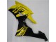 R6 08-16 Motorrad Verkleidung - Gelb Schwarz R6 08-16 Motorrad Verkleidung - Gelb Schwarz
