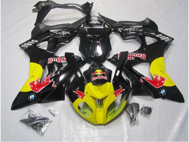 S1000RR 09-14 Motorrad Verkleidungen - Gelb Schwarz Red Bull S1000RR 09-14 Motorrad Verkleidungen - Gelb Schwarz Red Bull