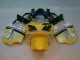 CBR 600 F4i 01-03 Motorrad Verkleidungen - Gelb Silber Nastro Azzurro CBR 600 F4i 01-03 Motorrad Verkleidungen - Gelb Silber Nastro Azzurro