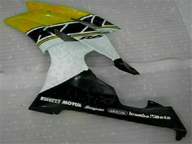 R6 08-16 Motorrad Verkleidungen - Gelb Weiß R6 08-16 Motorrad Verkleidungen - Gelb Weiß