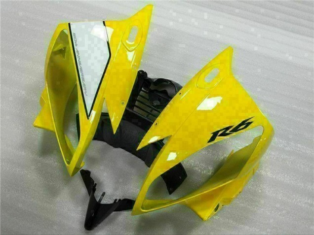 R6 06-07 Motorrad Verkleidung - Gelb Weiß Schwarz R6 06-07 Motorrad Verkleidung - Gelb Weiß Schwarz