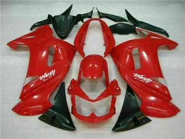 EX650 06-08 Motorrad Verkleidungen - Glänzend Rot