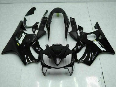 CBR 600 F4i 04-07 Motorrad Verkleidung - Glänzend Schwarz