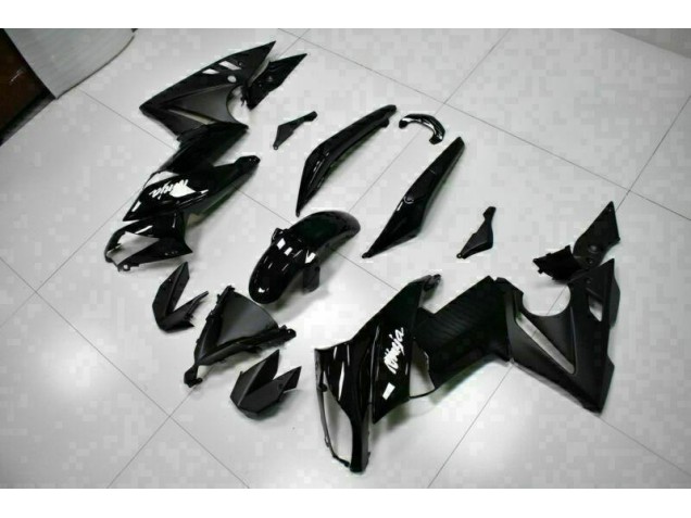 EX650 09-11 Motorrad Verkleidungen - Glänzend Schwarz EX650 09-11 Motorrad Verkleidungen - Glänzend Schwarz