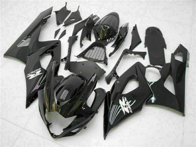 GSXR 1000 K5 05-06 Motorrad Verkleidung - Glänzend Schwarz GSXR 1000 K5 05-06 Motorrad Verkleidung - Glänzend Schwarz