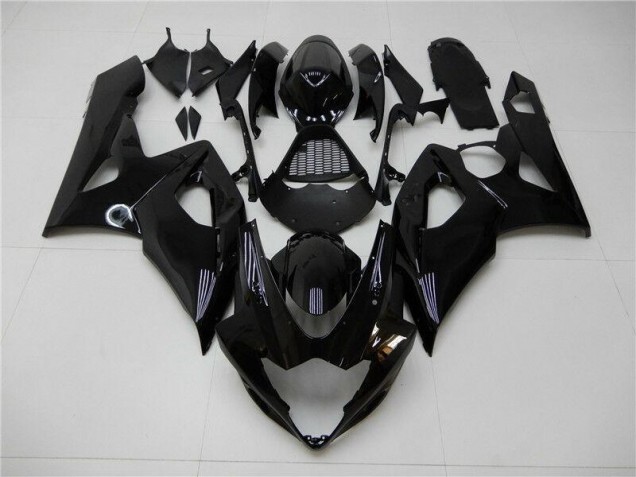 GSXR 1000 K5 05-06 Motorrad Verkleidungen - Glänzend Schwarz GSXR 1000 K5 05-06 Motorrad Verkleidungen - Glänzend Schwarz