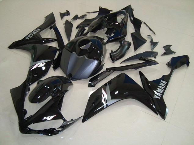 R1 07-08 Motorrad Verkleidungen - Glänzend Schwarz Weiß R1 07-08 Motorrad Verkleidungen - Glänzend Schwarz Weiß