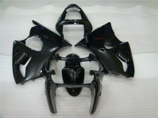 ZX6R 00-02 Motorrad Verkleidungen - Glänzend Schwarz ZX6R 00-02 Motorrad Verkleidungen - Glänzend Schwarz