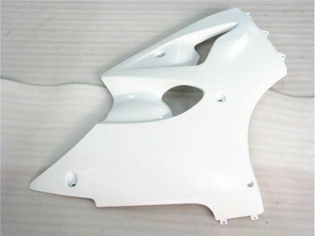 ZX6R 00-02 Motorrad Verkleidungen - Glänzend Weiß ZX6R 00-02 Motorrad Verkleidungen - Glänzend Weiß