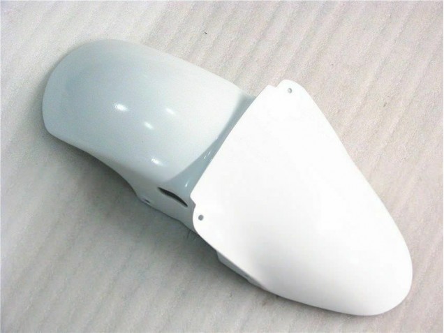 ZX6R 00-02 Motorrad Verkleidungen - Glänzend Weiß ZX6R 00-02 Motorrad Verkleidungen - Glänzend Weiß