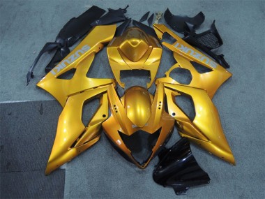 GSXR 1000 K5 05-06 Motorrad Verkleidungen - Gold