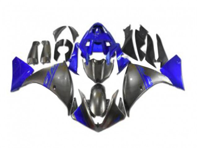 R1 09-11 Motorrad Verkleidungen - Grau Blau R1 09-11 Motorrad Verkleidungen - Grau Blau