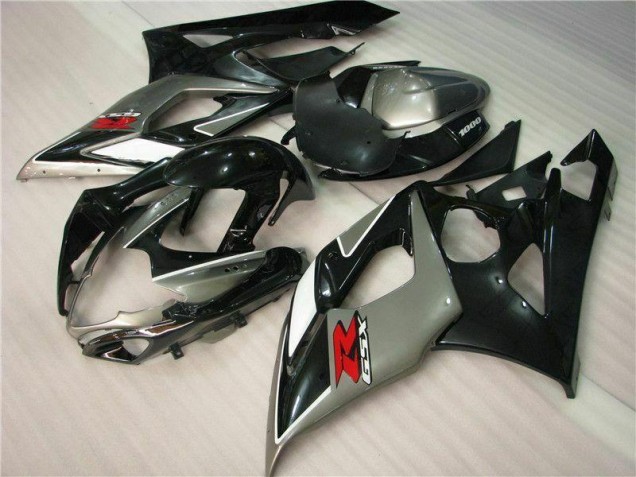 GSXR 1000 K5 05-06 Motorrad Verkleidungen - Grau Schwarz GSXR 1000 K5 05-06 Motorrad Verkleidungen - Grau Schwarz