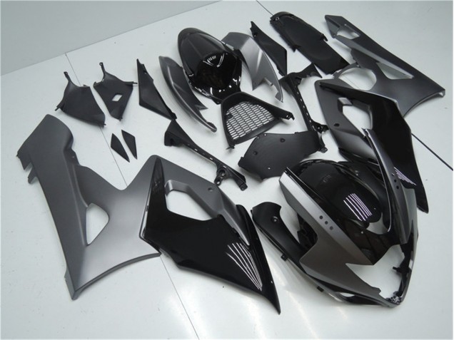 GSXR 1000 K5 05-06 Motorrad Verkleidungen & Plastik - Grau Schwarz GSXR 1000 K5 05-06 Motorrad Verkleidungen & Plastik - Grau Schwarz