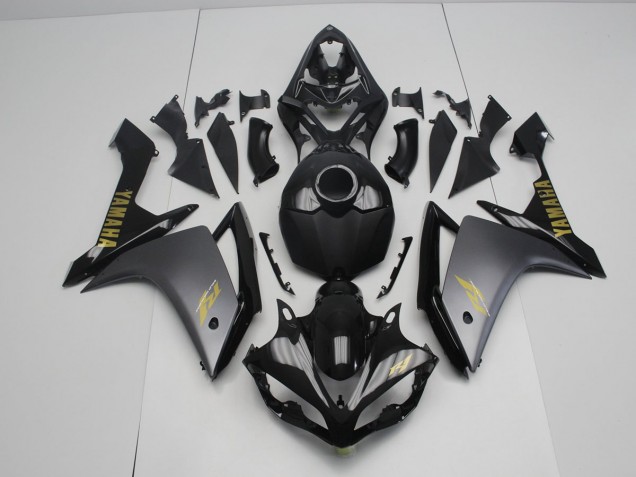 R1 07-08 Motorrad Verkleidungen - Grau Schwarz