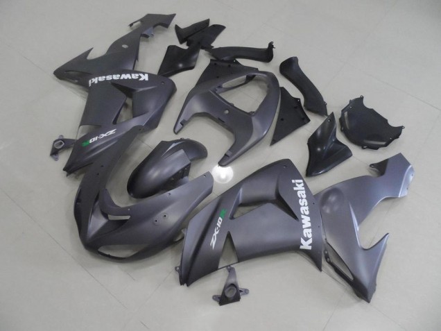 ZX10R 06-07 Motorrad Verkleidungen - Grau mit Weißen Aufklebern ZX10R 06-07 Motorrad Verkleidungen - Grau mit Weißen Aufklebern