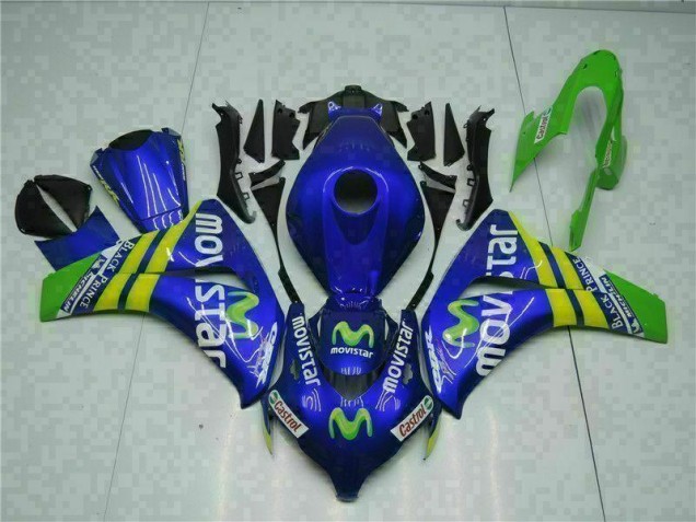 CBR 1000 RR 08-11 Motorrad Verkleidungen - Grün Blau CBR 1000 RR 08-11 Motorrad Verkleidungen - Grün Blau