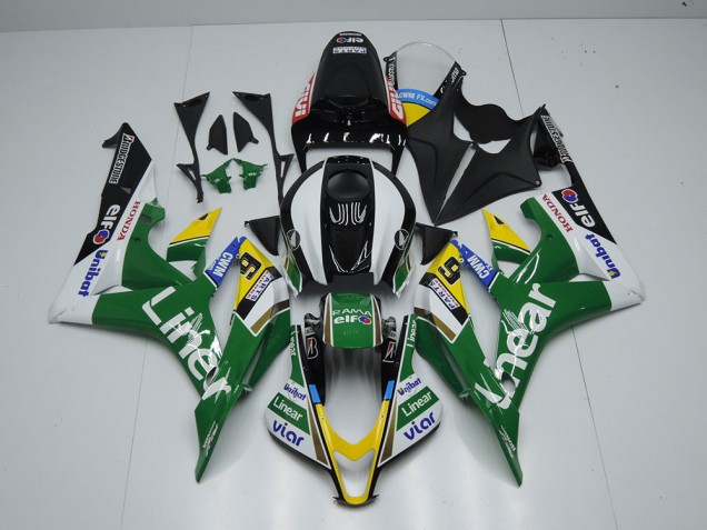 CBR 600 RR 07-08 Motorrad Verkleidungen - Grün Liner
