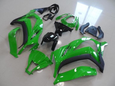 ZX10R 11-15 Motorrad Verkleidungen - Grün OEM Stil