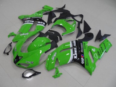 ZX6R 07-08 Motorrad Verkleidungen - Grün Pfeil