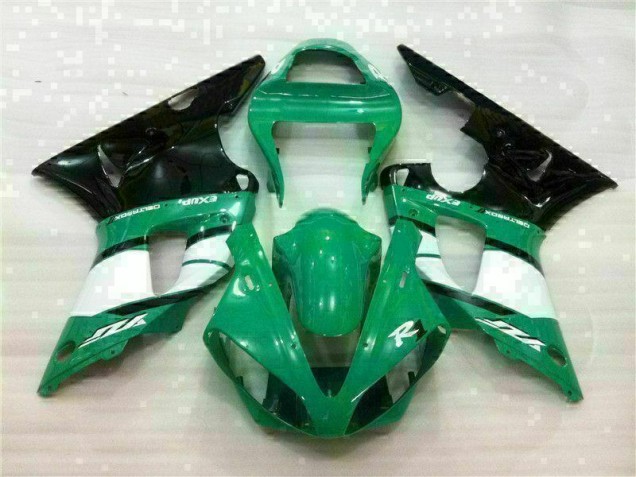 R1 00-01 Motorrad Verkleidung - Grün R1 00-01 Motorrad Verkleidung - Grün