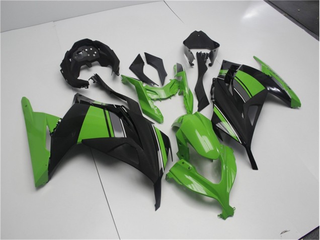 EX300 13-16 Motorrad Verkleidung - Grün Schwarz EX300 13-16 Motorrad Verkleidung - Grün Schwarz