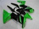 EX650 06-08 Motorrad Verkleidung - Grün Schwarz EX650 06-08 Motorrad Verkleidung - Grün Schwarz