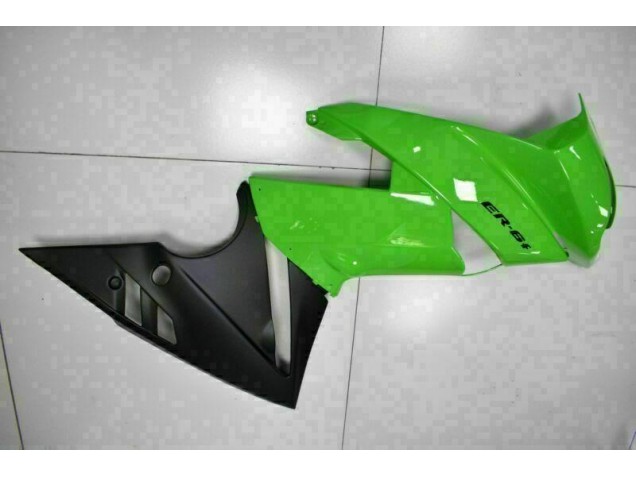 EX650 09-11 Motorrad Verkleidung - Grün Schwarz EX650 09-11 Motorrad Verkleidung - Grün Schwarz