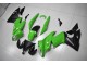 EX650 09-11 Motorrad Verkleidungen - Grün Schwarz EX650 09-11 Motorrad Verkleidungen - Grün Schwarz