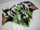 ZX6R 09-12 Motorrad Verkleidungen - Grün Schwarz Rot ZX6R 09-12 Motorrad Verkleidungen - Grün Schwarz Rot