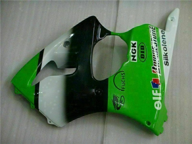 ZX6R 00-02 Motor Verkleidungen - Grün Schwarz ZX6R 00-02 Motor Verkleidungen - Grün Schwarz