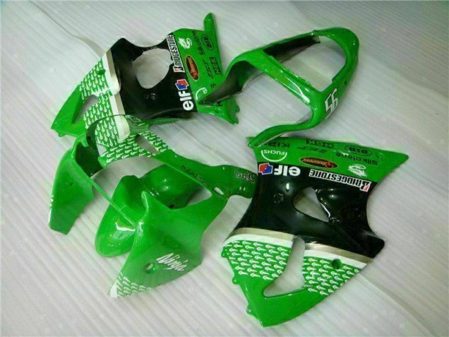 ZX6R 00-02 Motorrad Verkleidung - Grün Schwarz ZX6R 00-02 Motorrad Verkleidung - Grün Schwarz