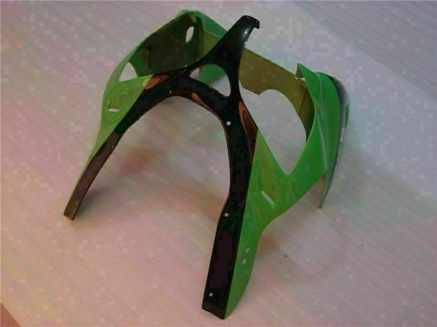 ZX6R 00-02 Motorrad VollVerkleidungen & Plastik - Grün Schwarz ZX6R 00-02 Motorrad VollVerkleidungen & Plastik - Grün Schwarz