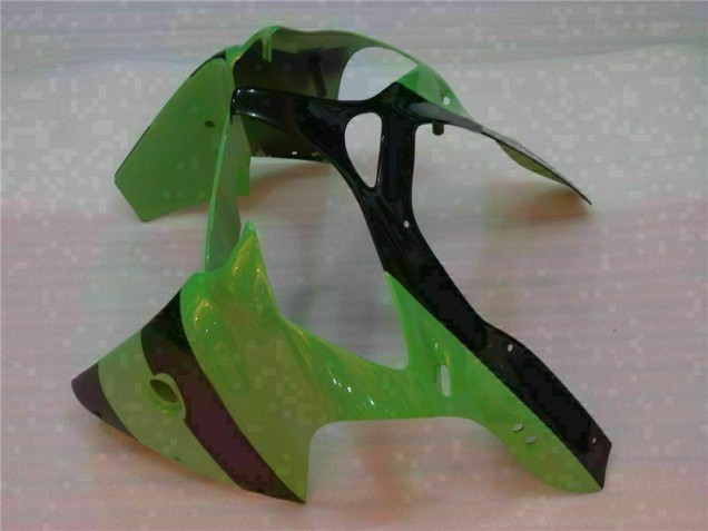 ZX6R 00-02 Motorrad VollVerkleidungen & Plastik - Grün Schwarz ZX6R 00-02 Motorrad VollVerkleidungen & Plastik - Grün Schwarz