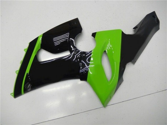 ZX6R 05-06 Motorrad Verkleidung - Grün Schwarz ZX6R 05-06 Motorrad Verkleidung - Grün Schwarz