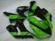 ZX6R 05-06 Motorrad Verkleidungen - Grün Schwarz ZX6R 05-06 Motorrad Verkleidungen - Grün Schwarz