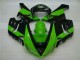 ZX6R 05-06 Motorrad Verkleidungen - Grün Schwarz ZX6R 05-06 Motorrad Verkleidungen - Grün Schwarz