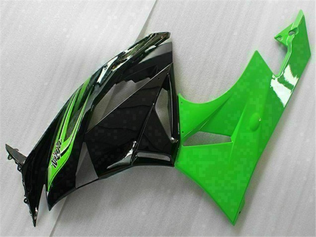 ZX6R 09-12 Motorrad Verkleidung - Grün Schwarz ZX6R 09-12 Motorrad Verkleidung - Grün Schwarz