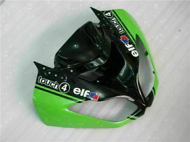 ZX6R 09-12 Motorrad Verkleidungen - Grün Schwarz ZX6R 09-12 Motorrad Verkleidungen - Grün Schwarz