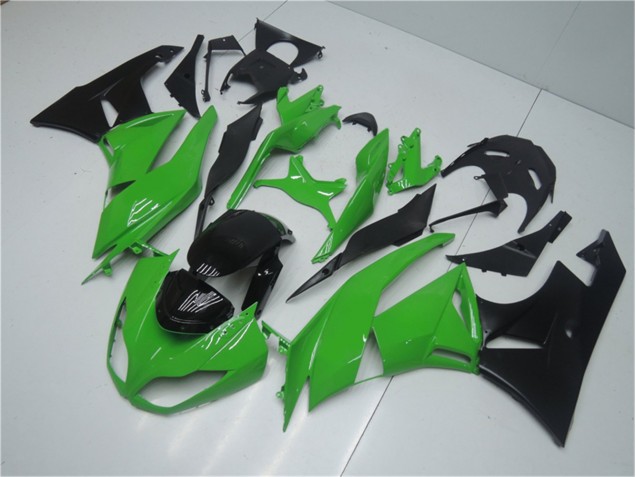 ZX6R 09-12 Motorrad Vollverkleidung - Grün Schwarz ZX6R 09-12 Motorrad Vollverkleidung - Grün Schwarz