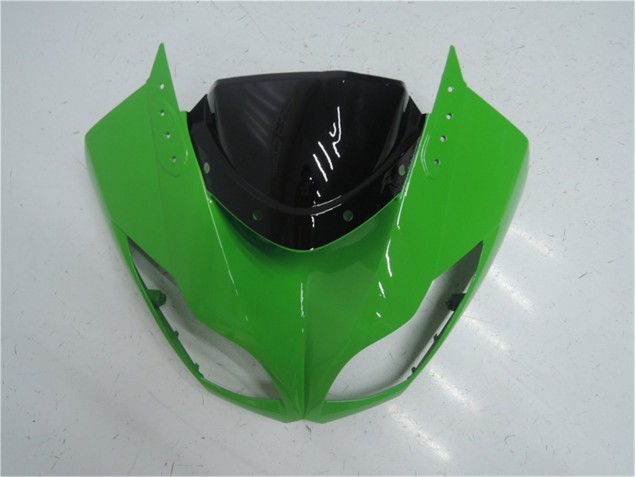 ZX6R 09-12 Motorrad Vollverkleidung - Grün Schwarz ZX6R 09-12 Motorrad Vollverkleidung - Grün Schwarz