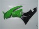 ZX6R 09-12 Motorrad Vollverkleidung - Grün Schwarz ZX6R 09-12 Motorrad Vollverkleidung - Grün Schwarz