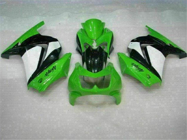 EX250 08-12 Motorrad VollVerkleidungen & Plastik - Grün Schwarzer Ninja EX250 08-12 Motorrad VollVerkleidungen & Plastik - Grün Schwarzer Ninja