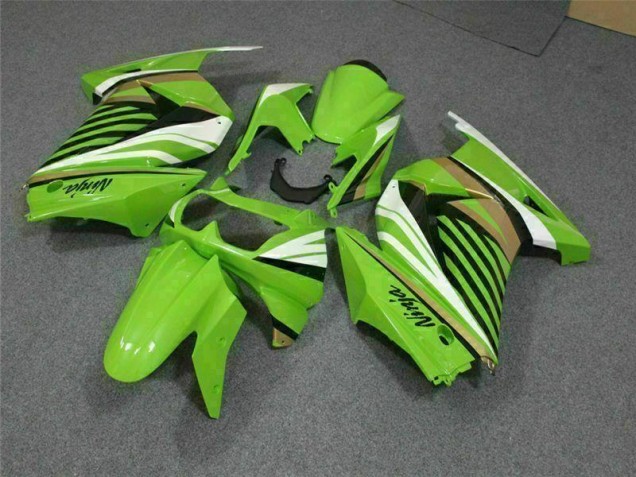 EX250 08-12 Motorrad Verkleidungen - Grün Weiß Schwarz Ninja EX250 08-12 Motorrad Verkleidungen - Grün Weiß Schwarz Ninja