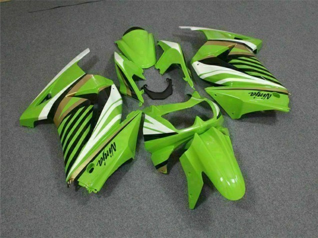 EX250 08-12 Motorrad Verkleidungen - Grün Weiß Schwarz Ninja EX250 08-12 Motorrad Verkleidungen - Grün Weiß Schwarz Ninja
