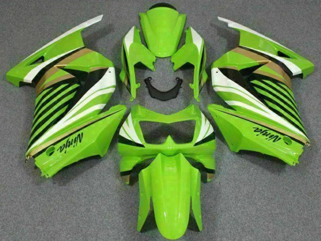 EX250 08-12 Motorrad Verkleidungen - Grün Weiß Schwarz Ninja EX250 08-12 Motorrad Verkleidungen - Grün Weiß Schwarz Ninja